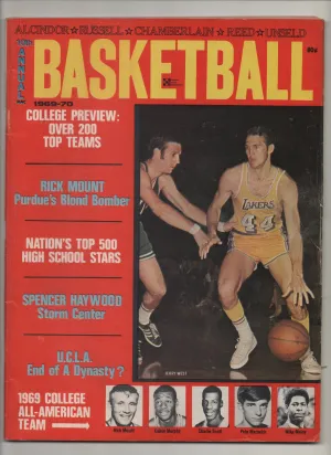 [1 of 1] 1969-70 10th Annual Basketball "UCLA, End Of A Dynasty?" From The Personal Collection of Kareem Abdul Jabbar