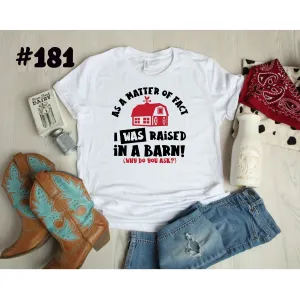 #181 I Was Raised In A Barn
