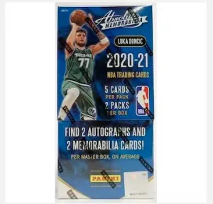 2020-21 Panini Absolute Basketball Hobby Trading Cards