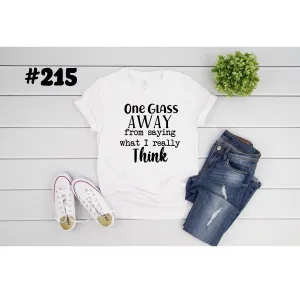#215 One Glass Away