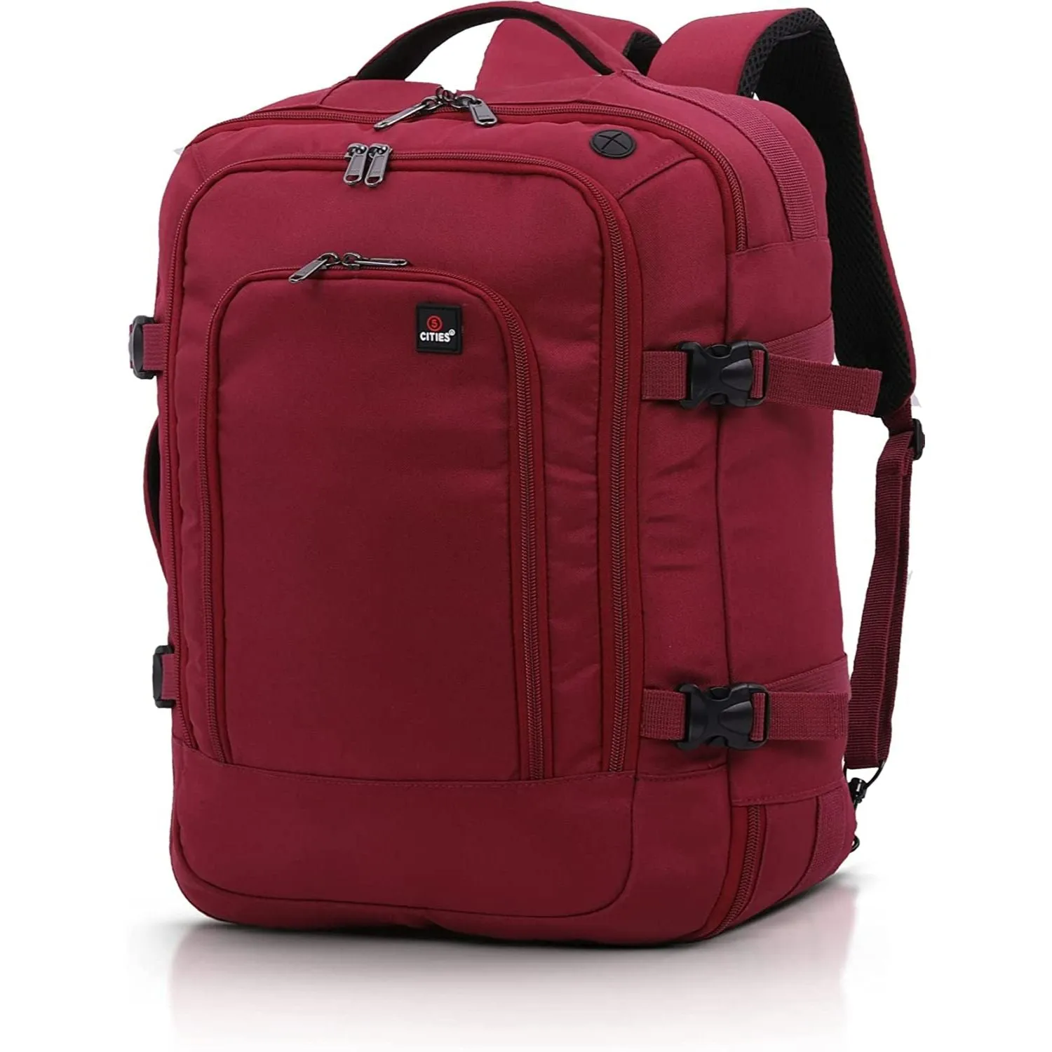 5 CITIES 45x36x20 New and Improved 2024 Easyjet Maximum Size Holdall Cabin Luggage Under Seat Flight Bag