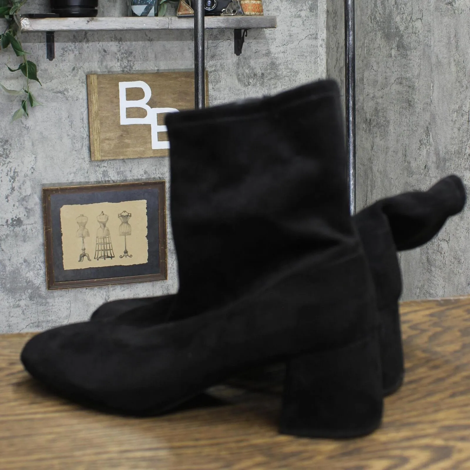 A New Day Women's Dolly Ankle Boots 88098511 Black 11M