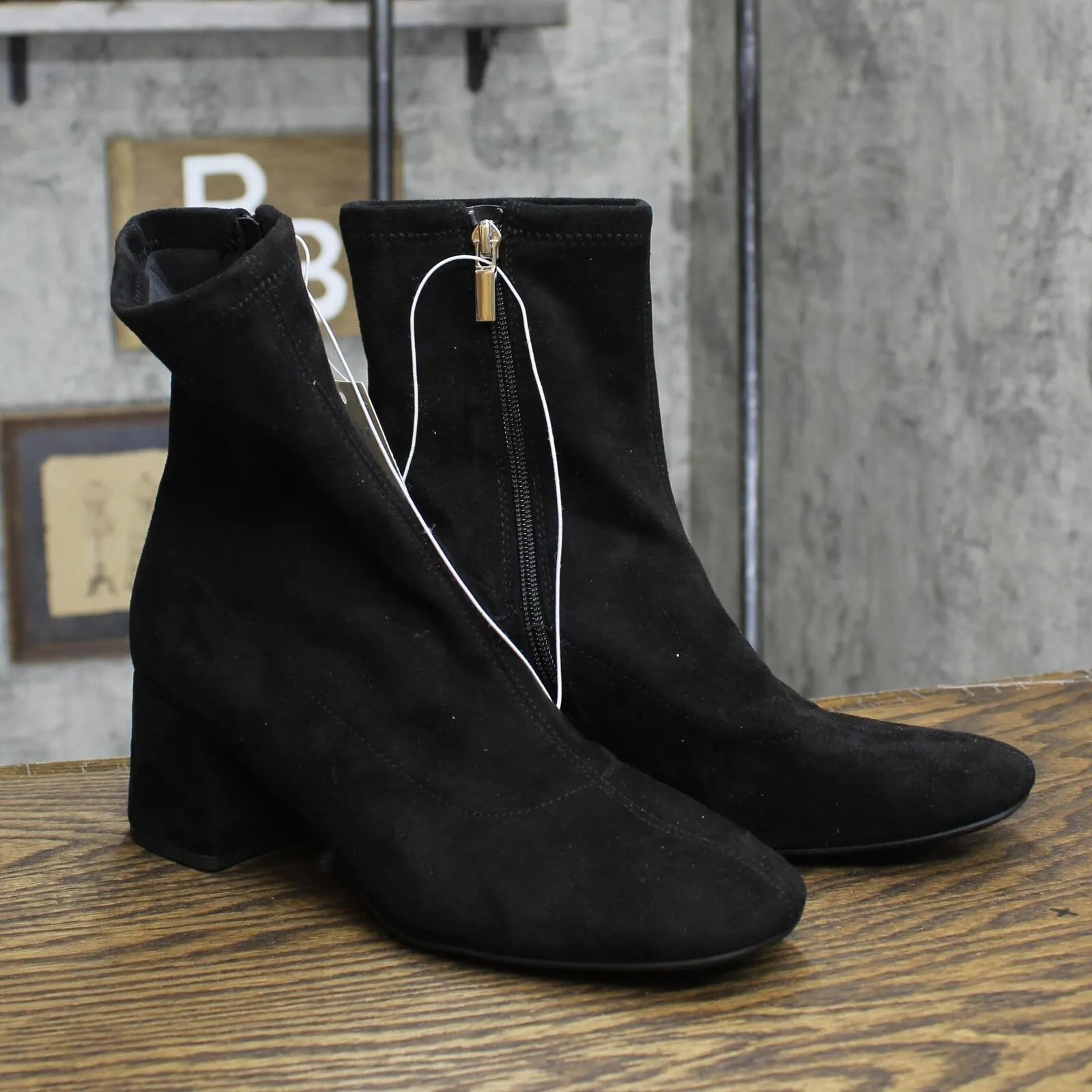 A New Day Women's Dolly Ankle Boots 88098511 Black 7.5M