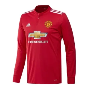 adidas Manchester United LS Home Jersey