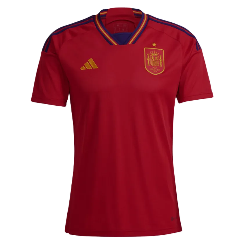 adidas Spain Home Jersey World Cup 2022