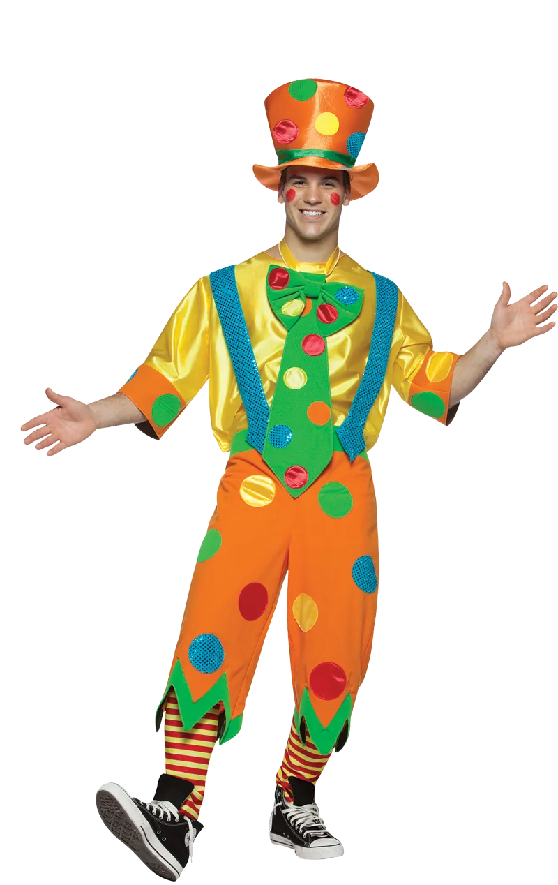 Adult Mr. Toots Clown Costume