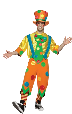 Adult Mr. Toots Clown Costume