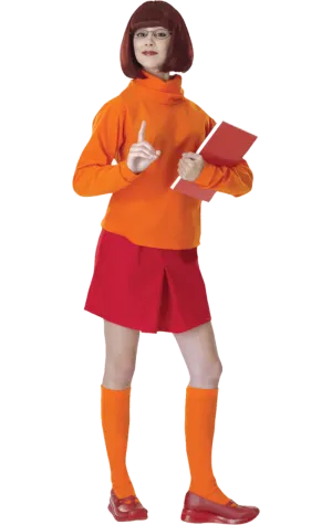 Adult Velma Costume (Scooby-Doo)