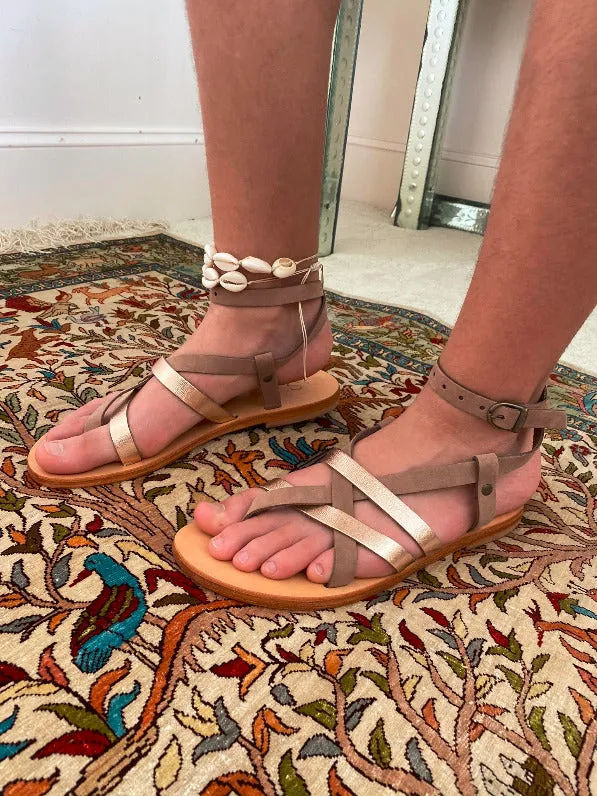 AIOLOS - Leather handmade Greek Sandals