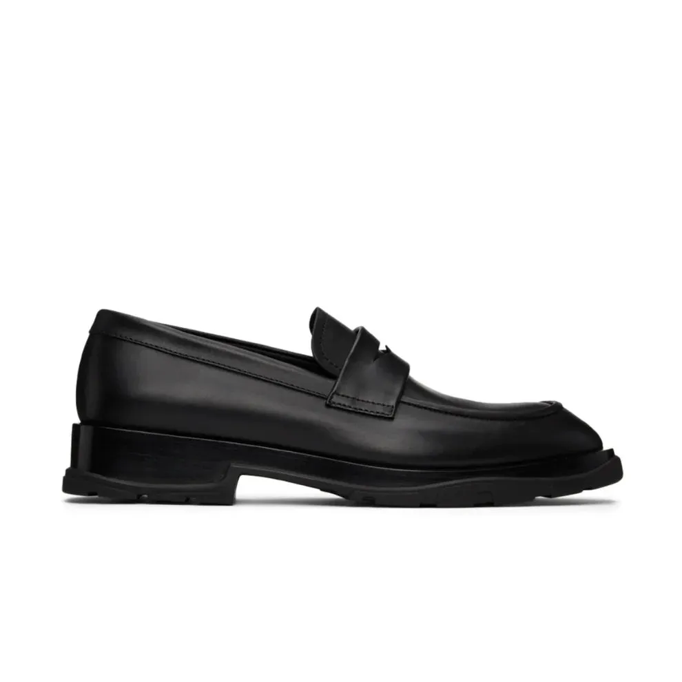 ALEXANDER MCQUEEN Black Swilly Loafers