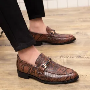 ApexStyle Herren Leder-Oxfords
