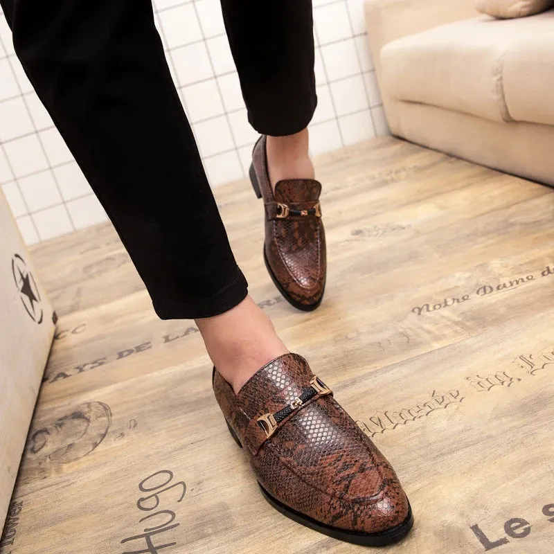 ApexStyle Herren Leder-Oxfords