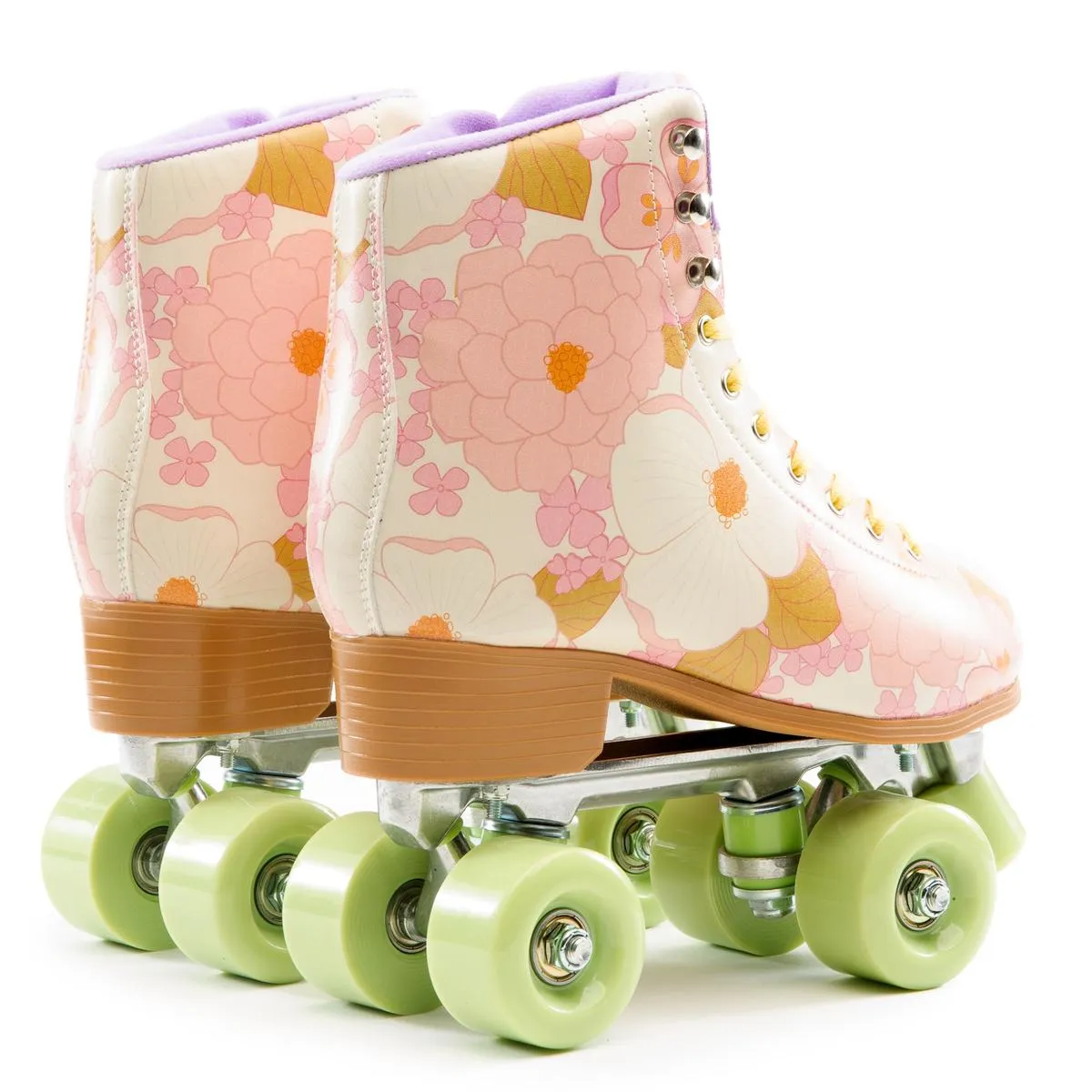 Archie-59 Floral Print Roller Skates
