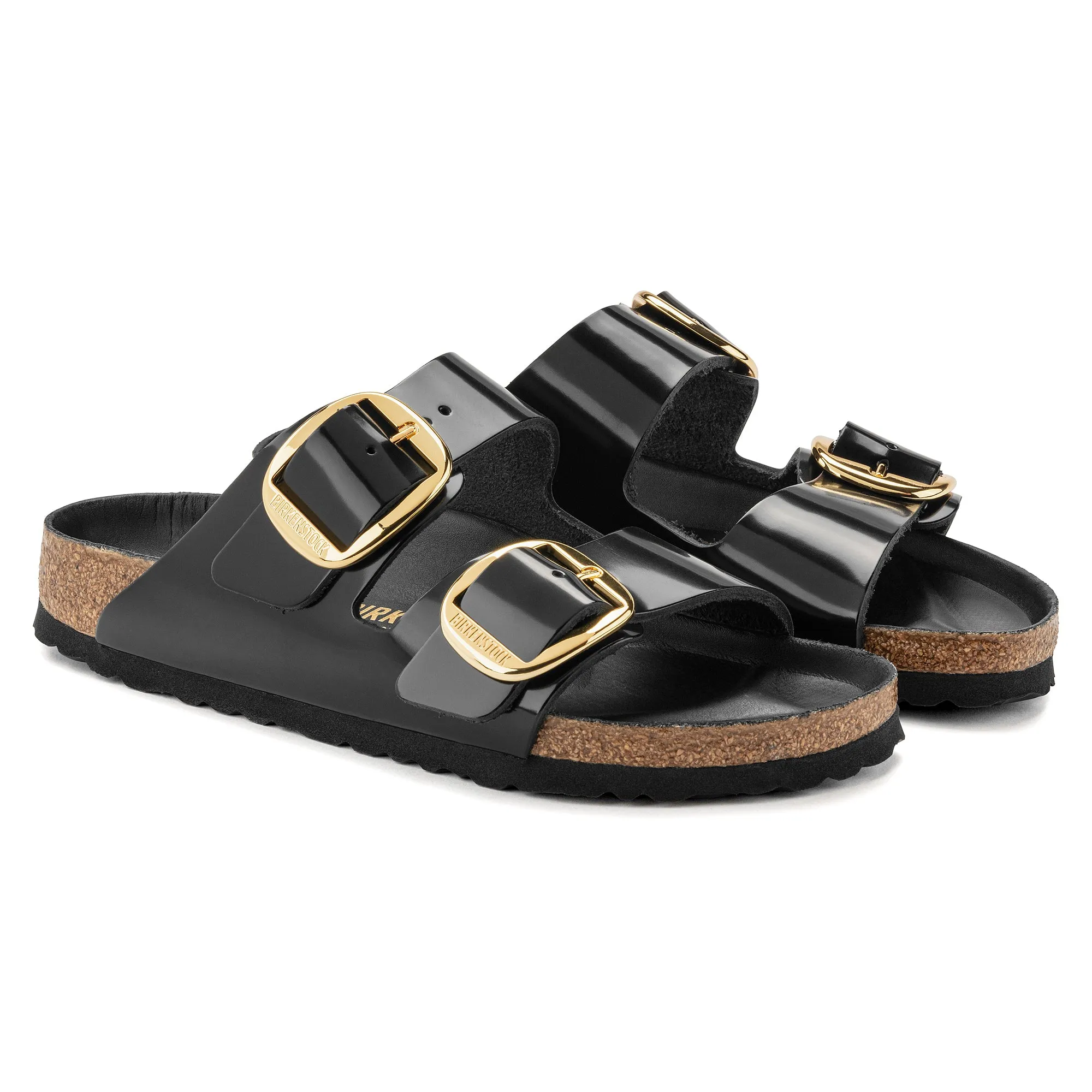 Arizona Big Buckle | Black High Shine