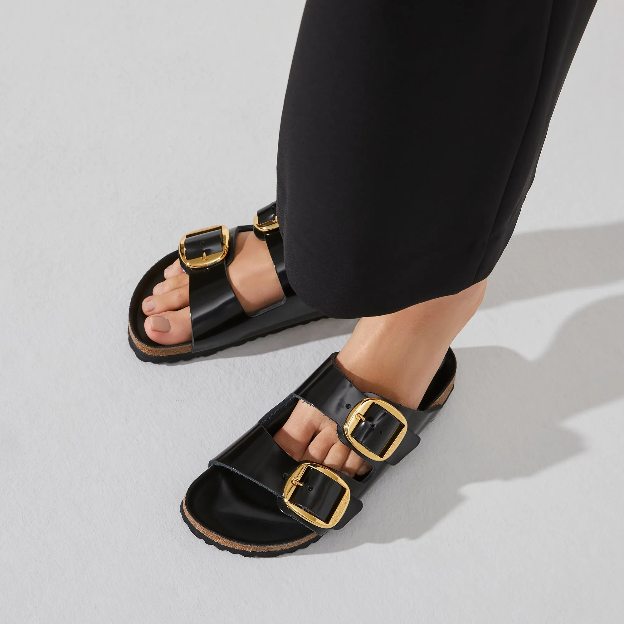 Arizona Big Buckle | Black High Shine