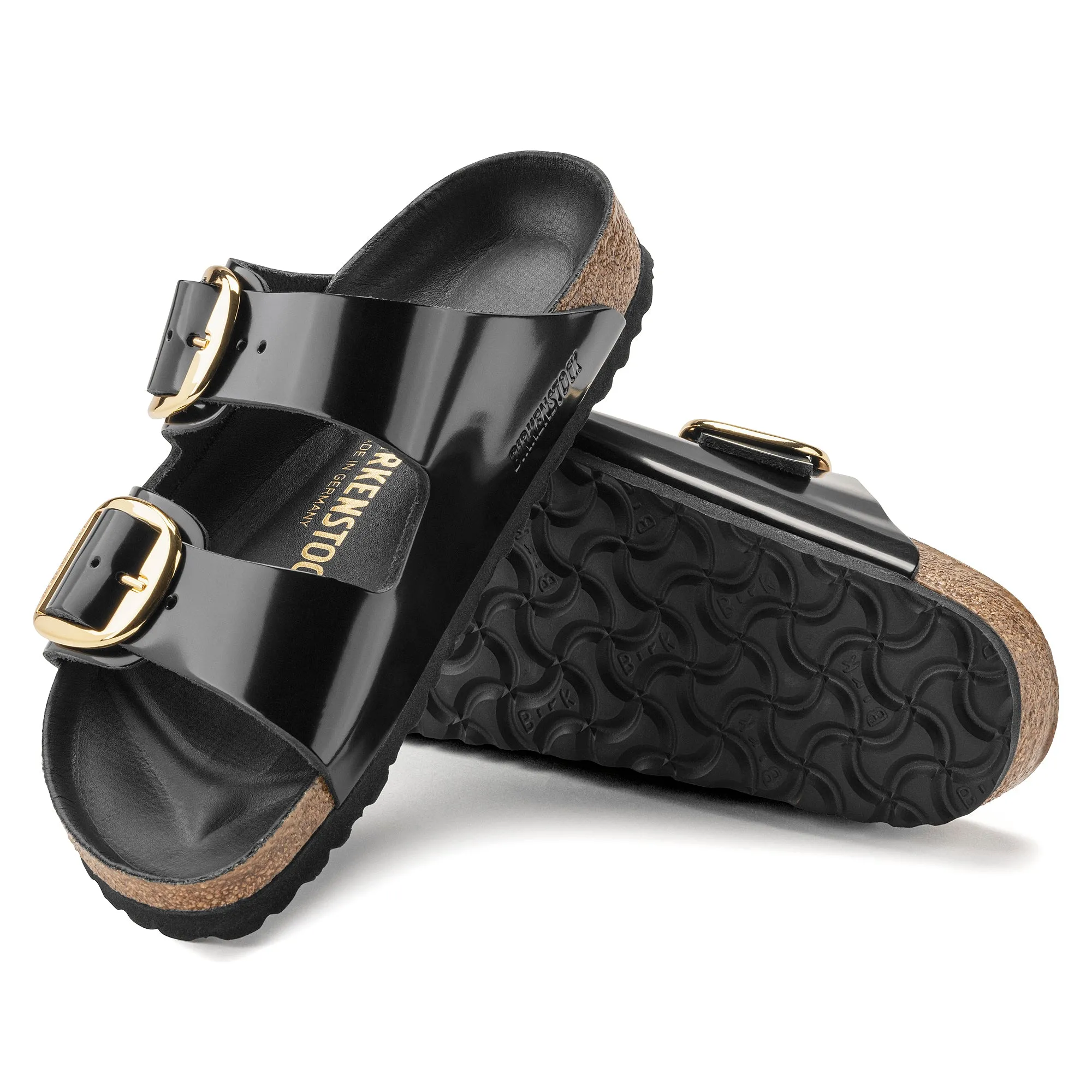 Arizona Big Buckle | Black High Shine