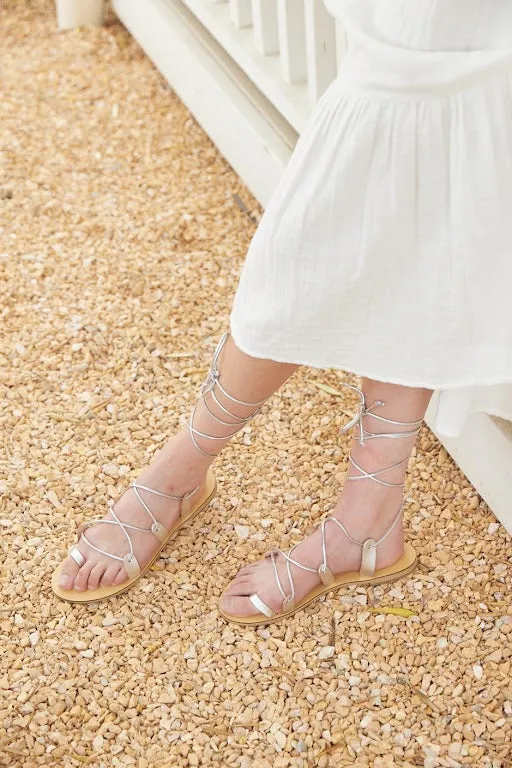 Athena Vegetable Tanned Leather Sandal
