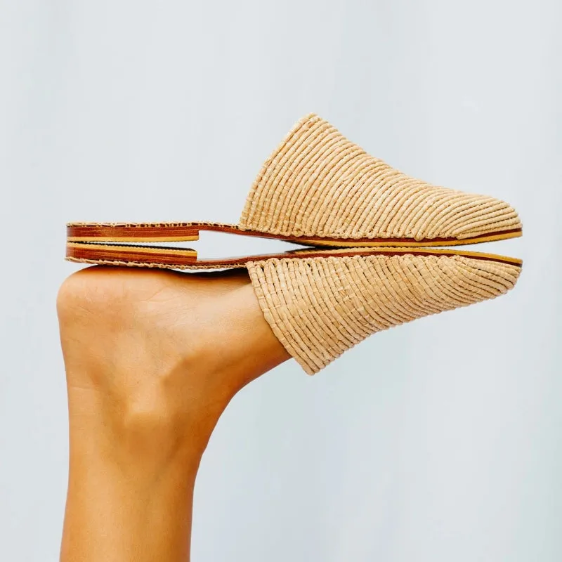 Babouche Natural Beige