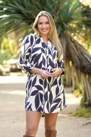 Bailey Dress - Black Beige