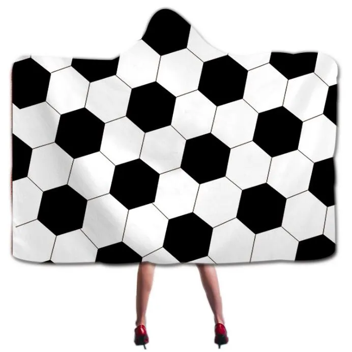 Basketball Sports Hooded Blanket