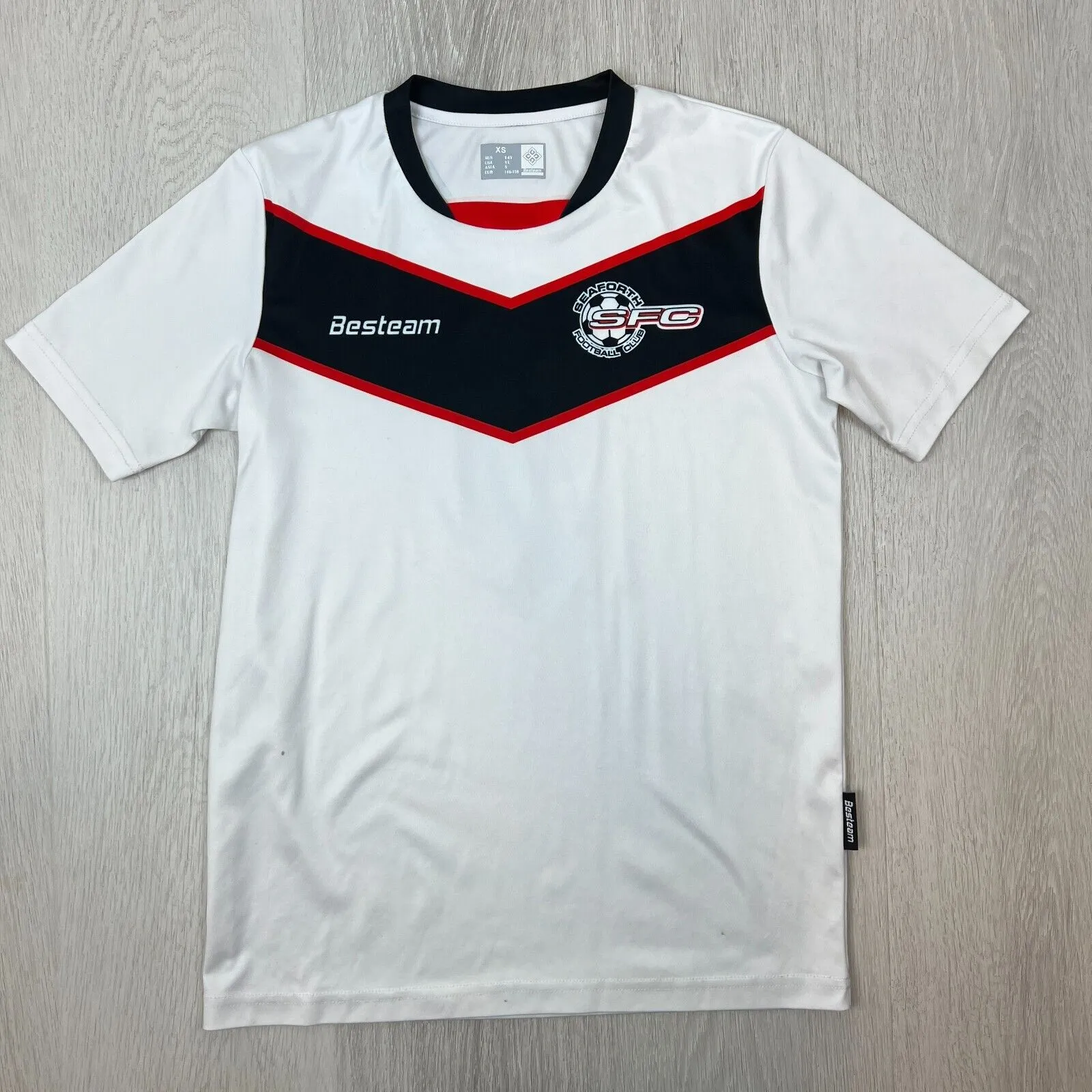 Besteam Seaforth Football Club Youth Soccer Jersey Size XS 148-158cms