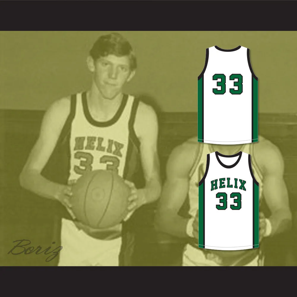 Bill Walton 33 Helix High School Scotties White Basketball Jersey 1