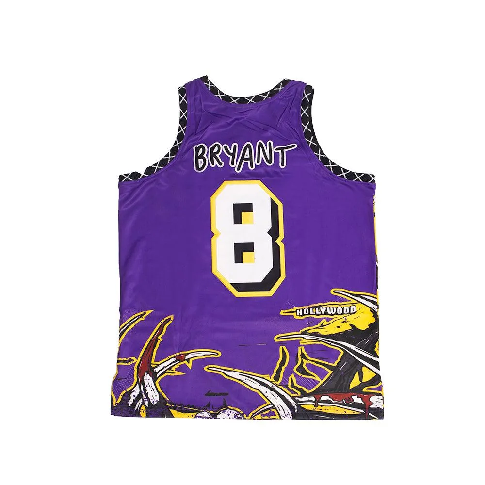 BRAND X AWAKEN THE BEAST IN LA YOUTH BASKETBALL JERSEY (PURPLE)