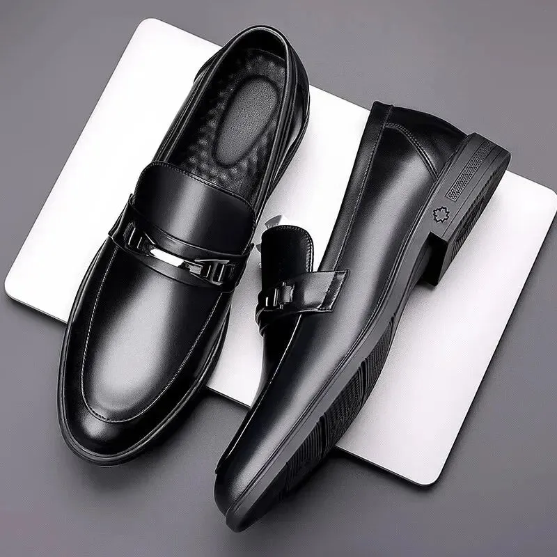 BritStyle Elegante Schwarze Herrenschuhe