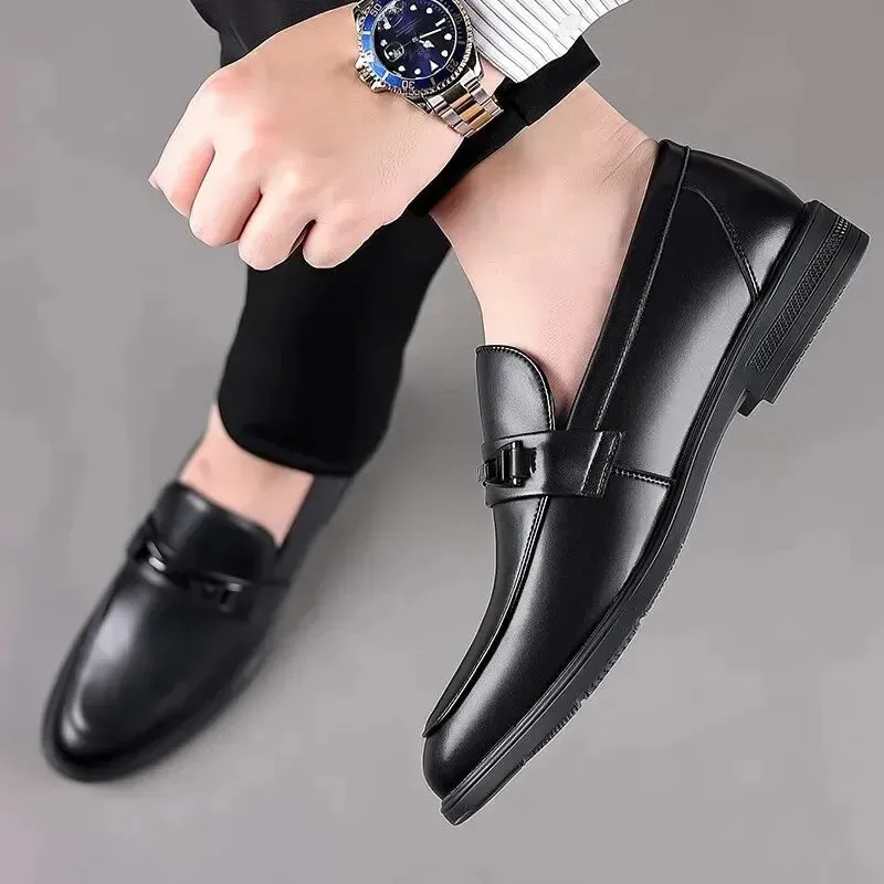 BritStyle Elegante Schwarze Herrenschuhe