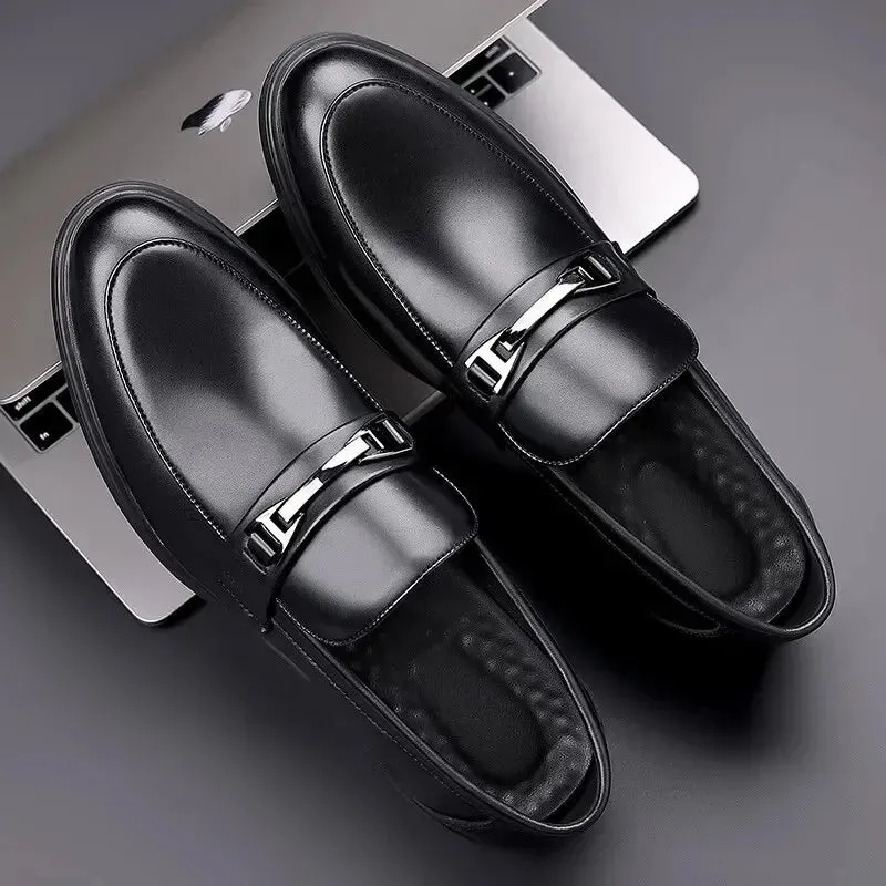 BritStyle Elegante Schwarze Herrenschuhe
