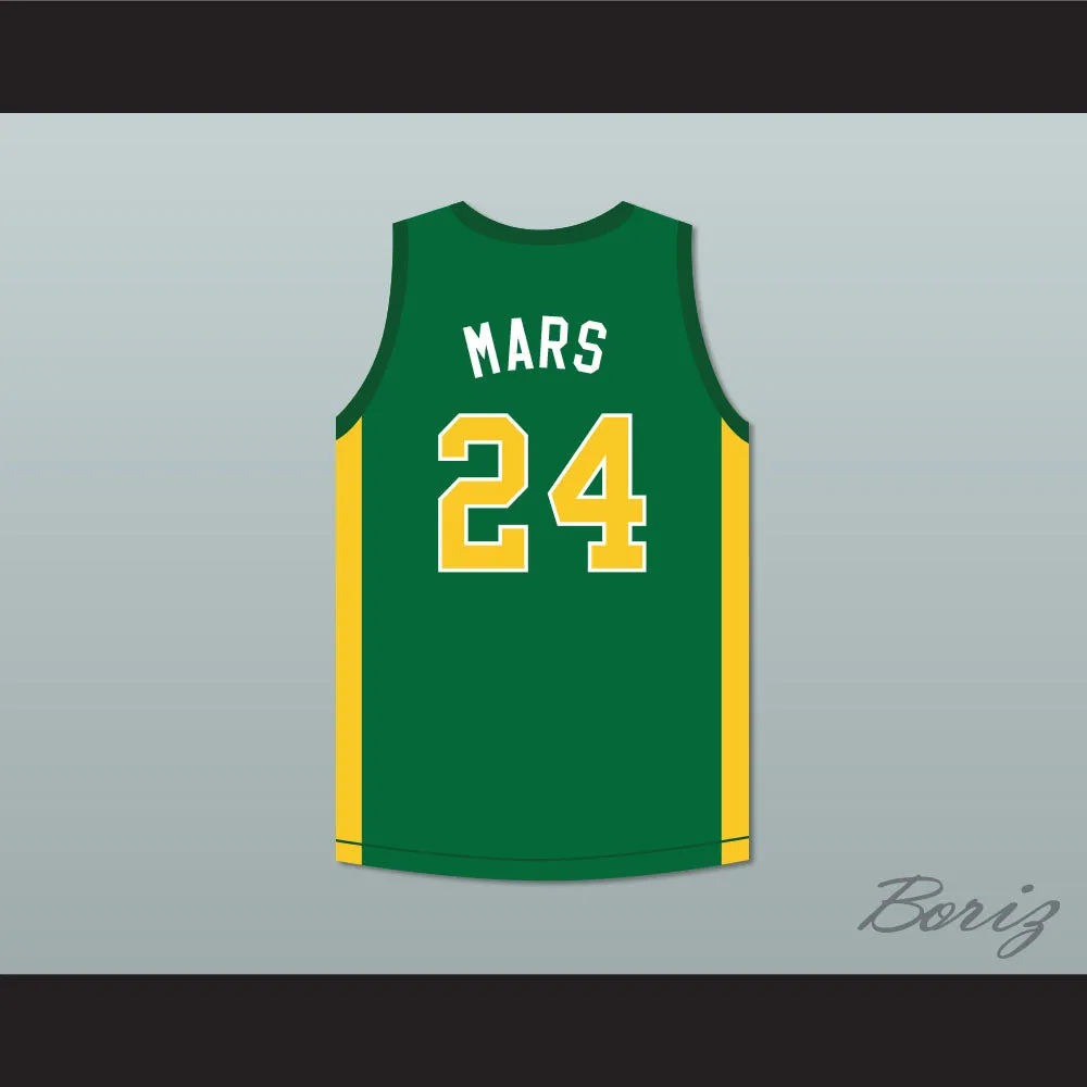 Bruno Mars 24 N. Hale High School Basketball Jersey Young, Wild and Free