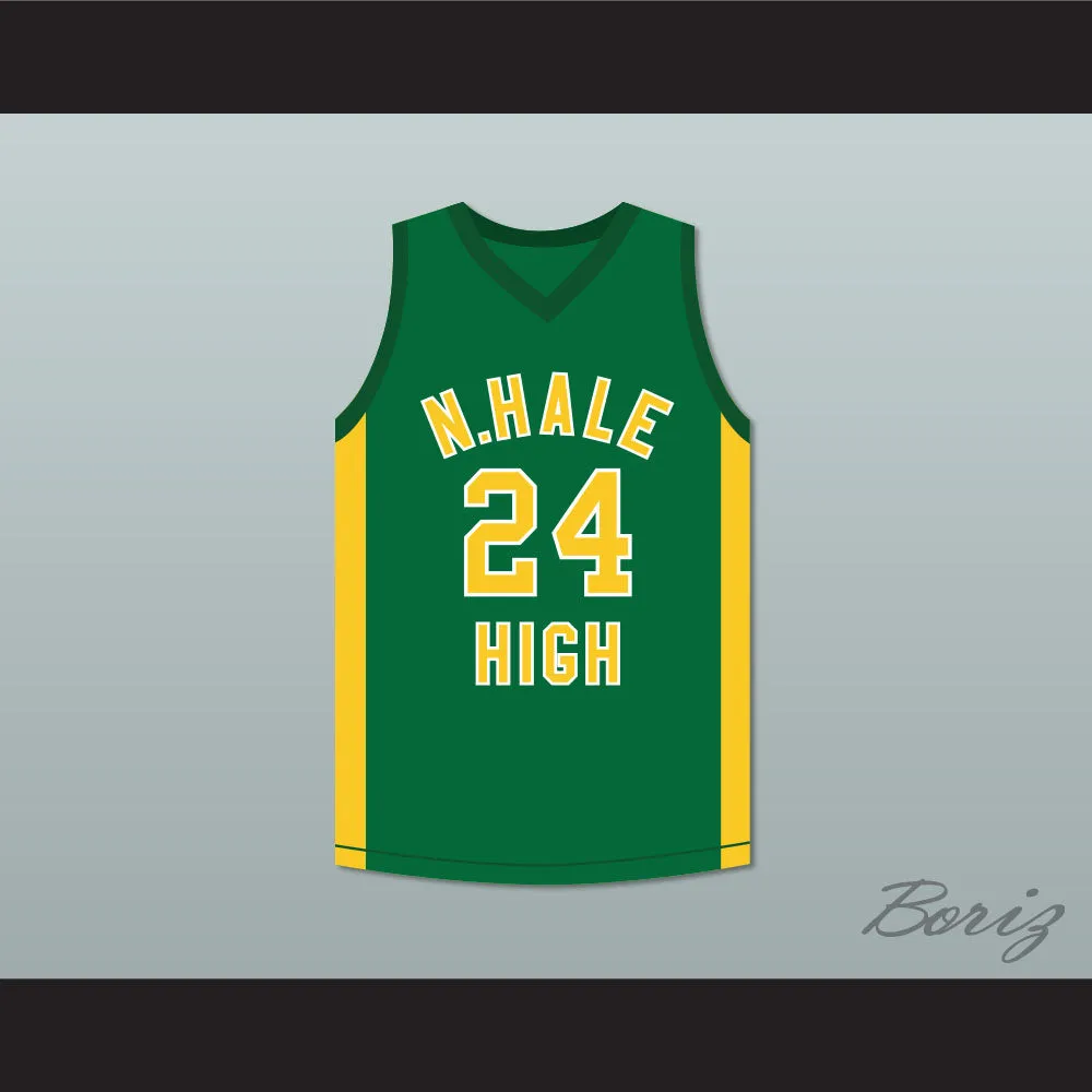 Bruno Mars 24 N. Hale High School Basketball Jersey Young, Wild and Free