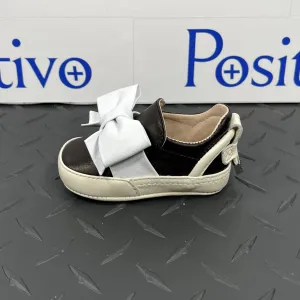 Buscemi 40MM Baby Black Tri Leather Sneakers