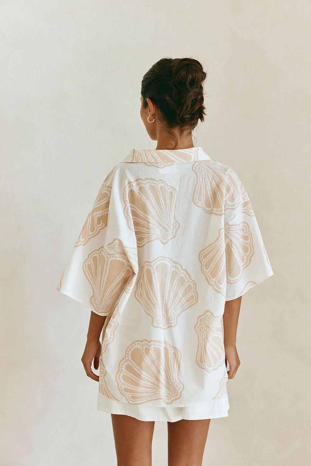 Celestia Skirt - Coastal Shell
