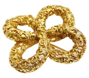 Chanel CC Interlocking Brooch