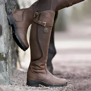 Charlotte | Women's Leather Flat Boots