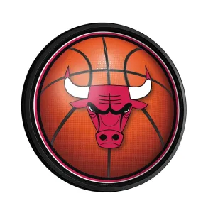 Chicago Bulls: Basketball - Round Slimline Lighted Wall Sign