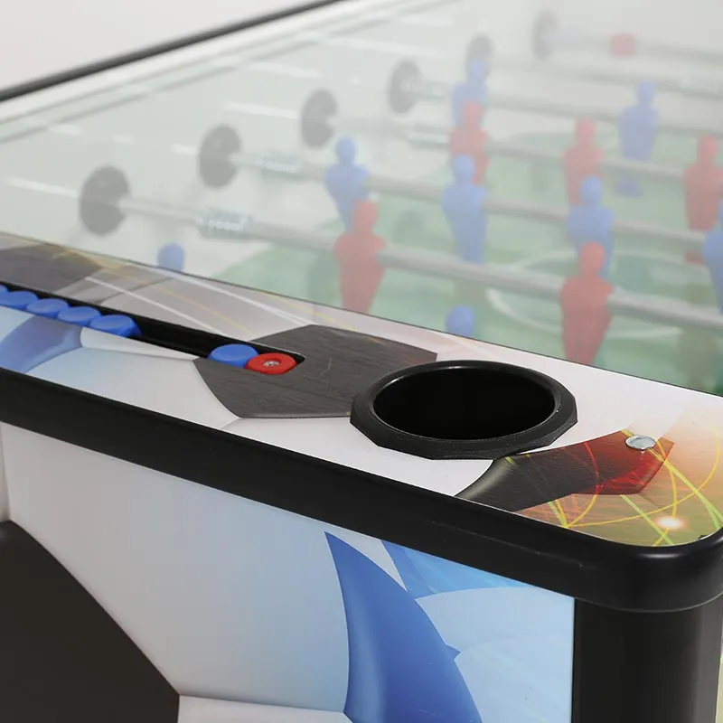 Cosmo Foosball Table (Open / Glass-Top)