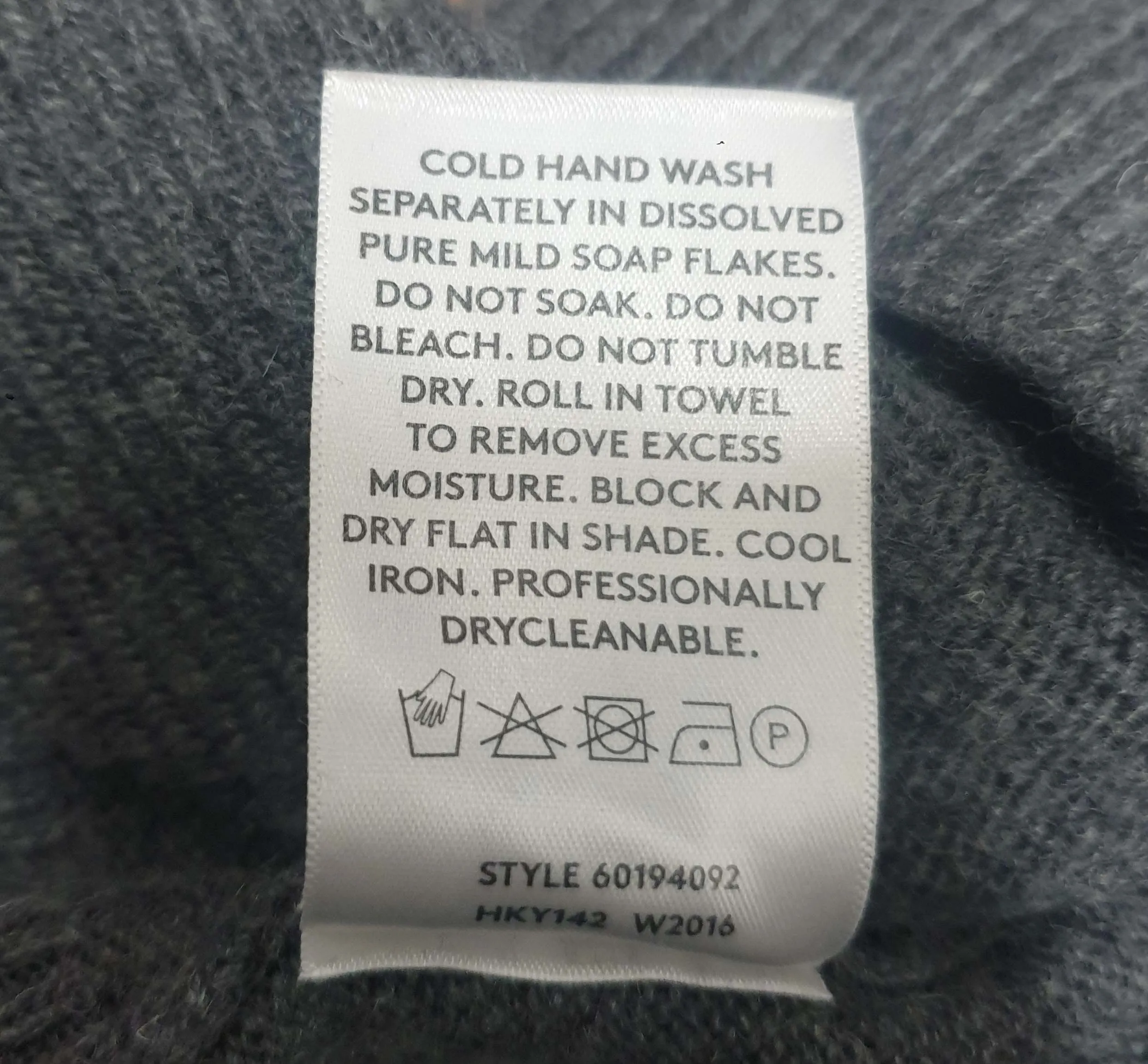 Country Road grey wool, cashmere and cotton mix dress size XS