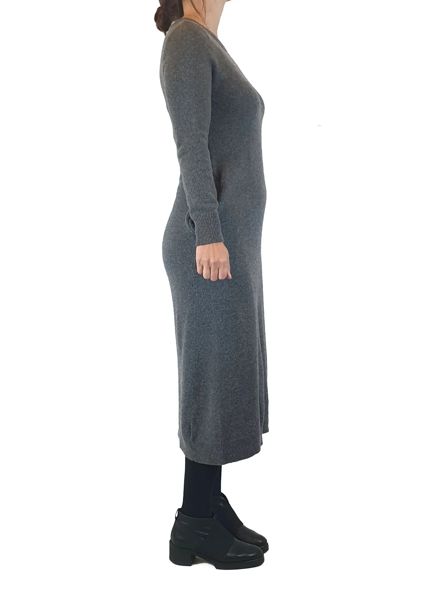 Country Road grey wool, cashmere and cotton mix dress size XS