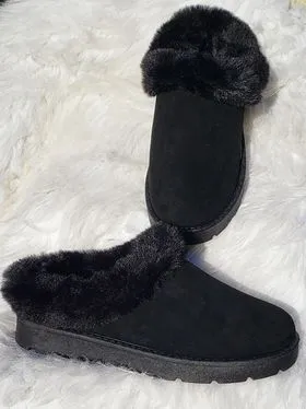 Cozy Bear Ankle Booties