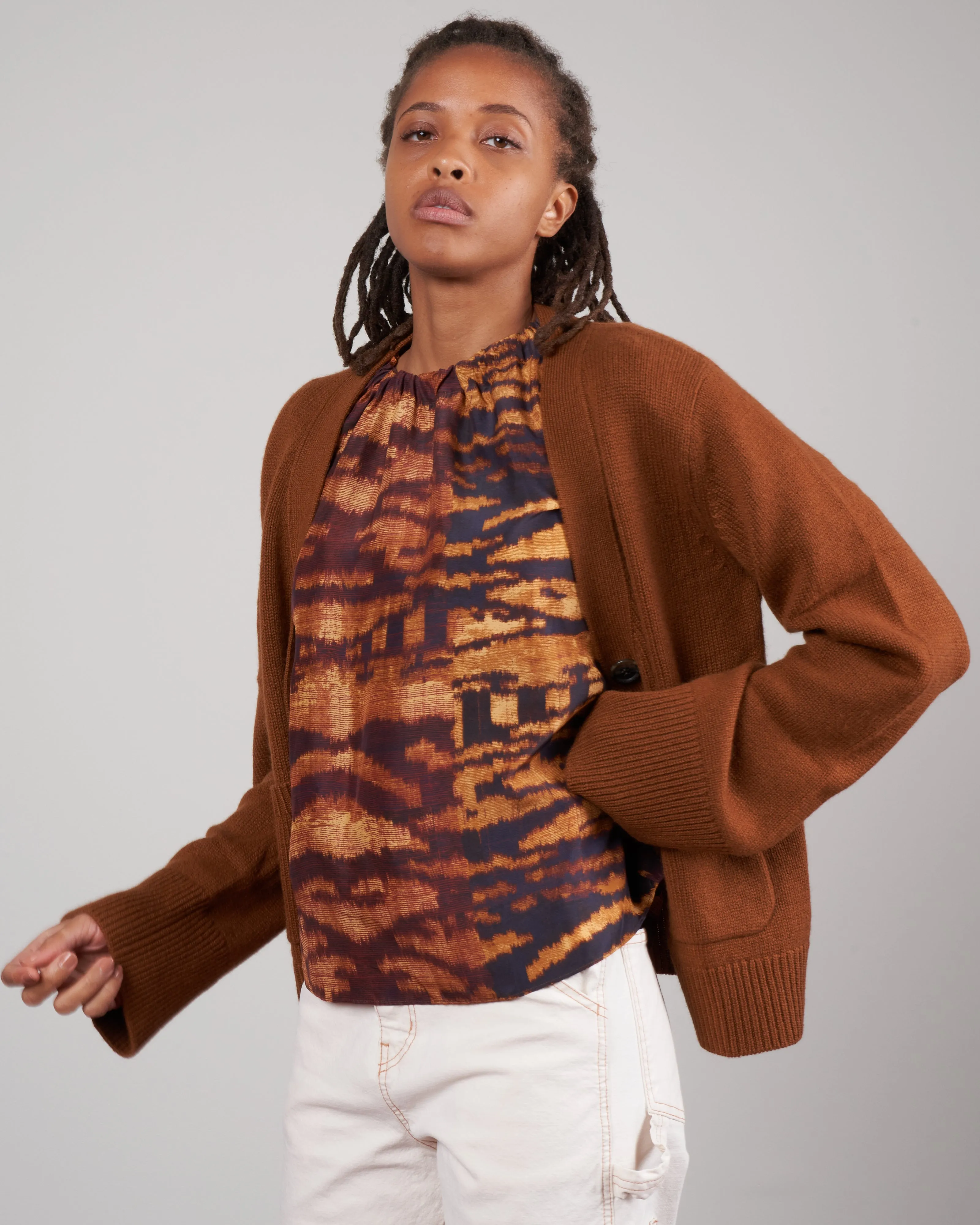 danni cardigan - cinnamon