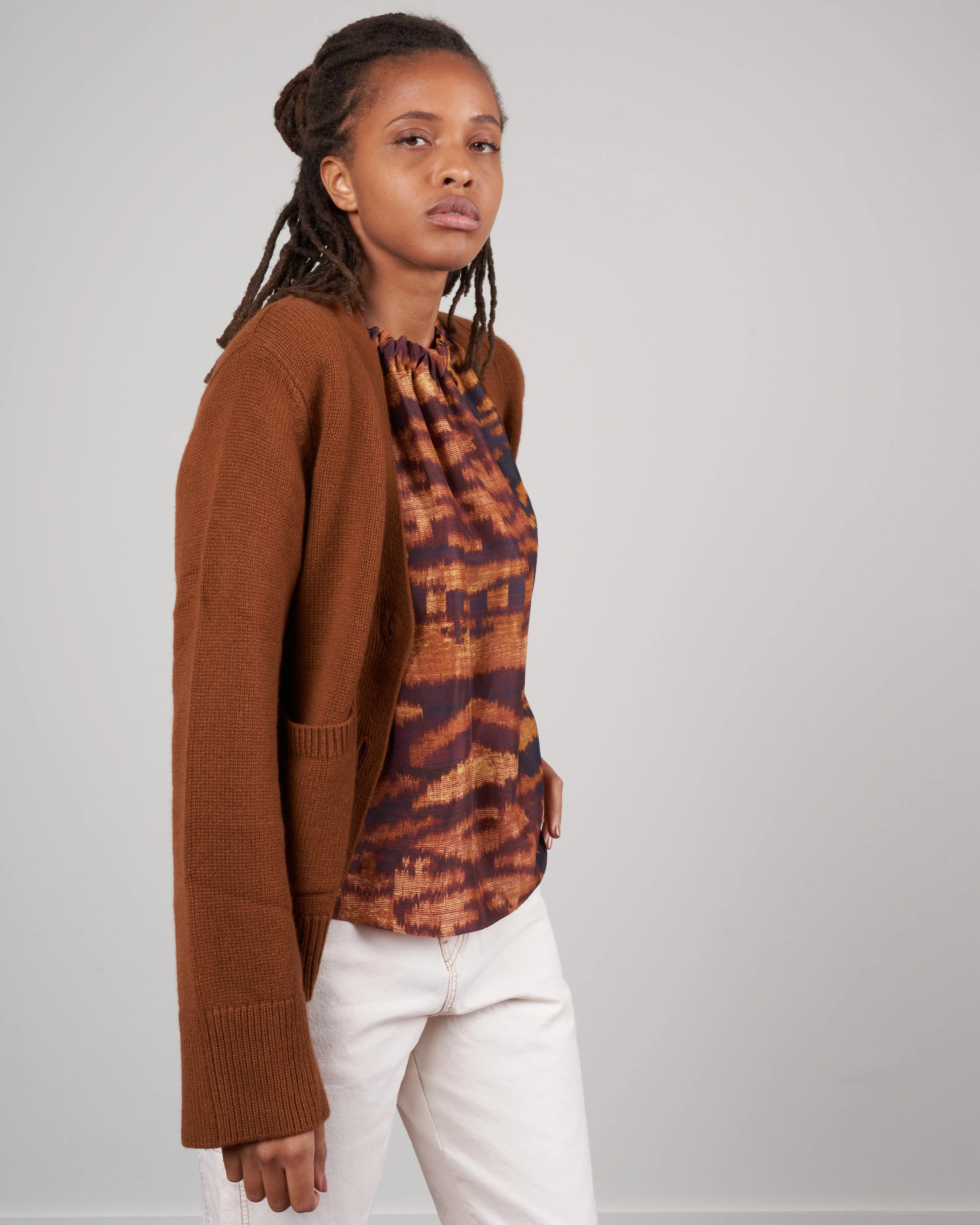 danni cardigan - cinnamon