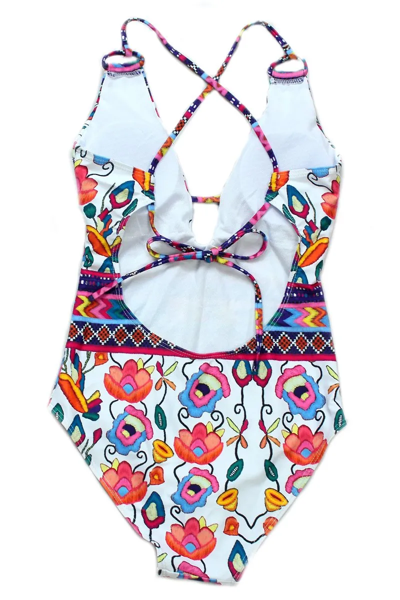 Delia Floral One Piece Swimsuit