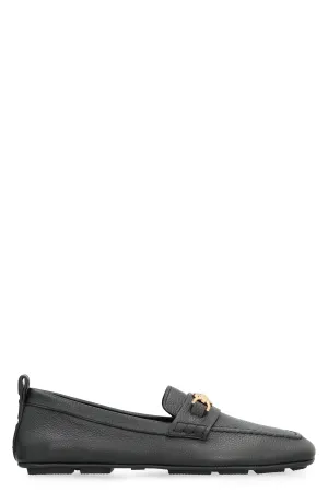 Driver leather loafers