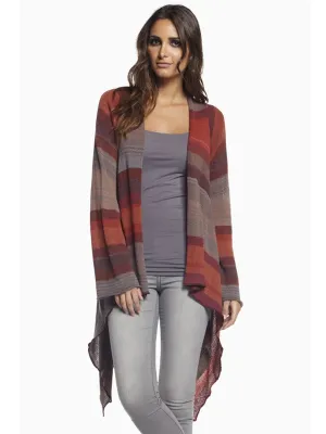 Elan | Sweater Cardigan Rust