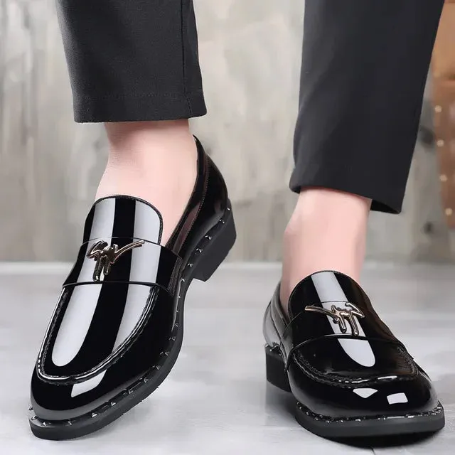 Eleganto Luxus Leder-Mocassini für Herren