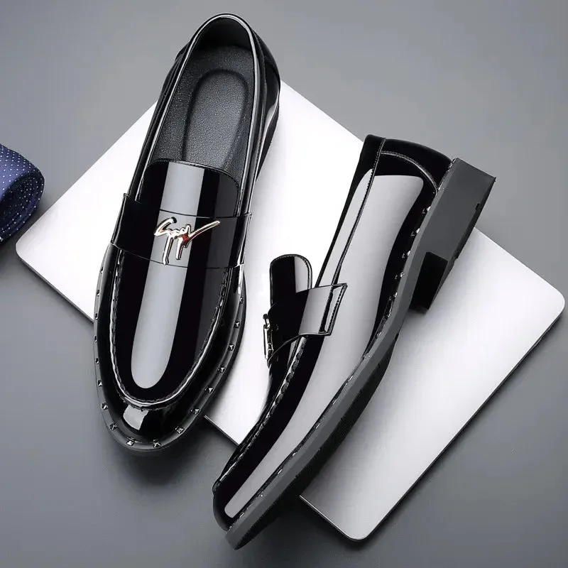 Eleganto Luxus Leder-Mocassini für Herren