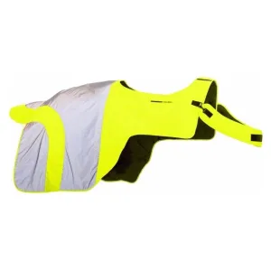 Equisafety Reflective Mercury Horse Exercise Rug - Yellow
