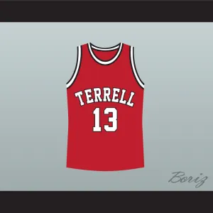 Eric Bishop Jamie Foxx Terrell Tigers 13 High School Basketball Jersey